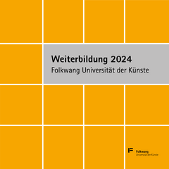 Weiterbildungen 2024/2025 der Folkwang Universität der Künste