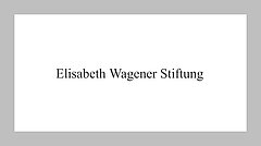 Logo Elisabeth Wagner Stiftung