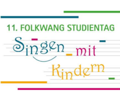  Logo 11. Folkwang Studientag Singen mit Kindern