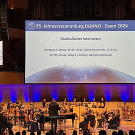 Kongresseröffnung HNO Lakeisha folkwang junior