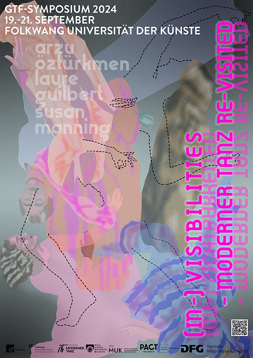  Invisibilities moderner Tanz re-visited Plakat 2024
